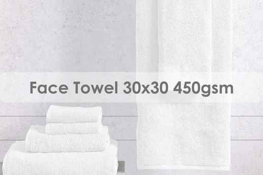 Face Towel 30x30 450gsm