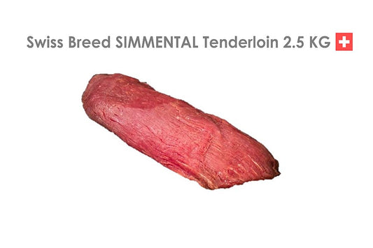 Swiss Breed SIMMENTAL Tenderloin 2.5 KG