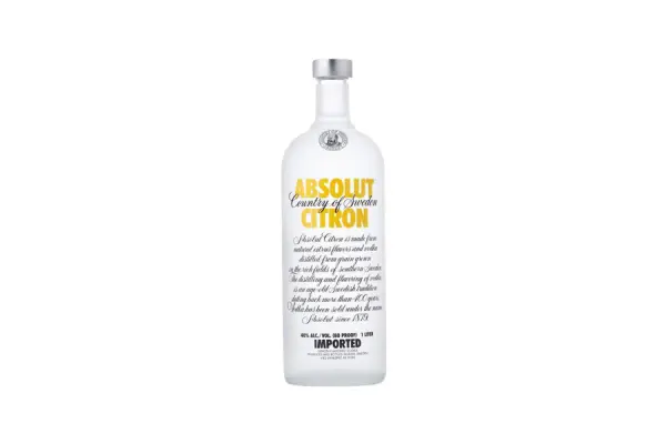 Absolut Citron Vodka 1L