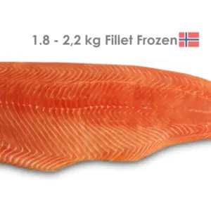 Frozen Norwegian Salmon Fillet – 2-2.2 kg