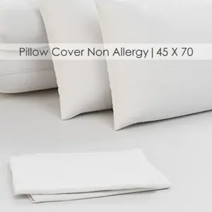 Non-Allergic Pillow Cover 45cm X 70cm